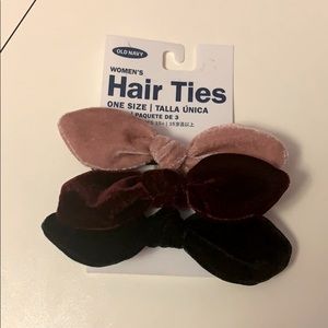 Bow hair ties